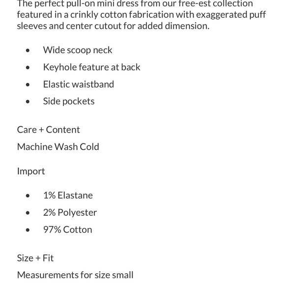 Free People Brentwood Mini Dress. - Picture 4 of 10